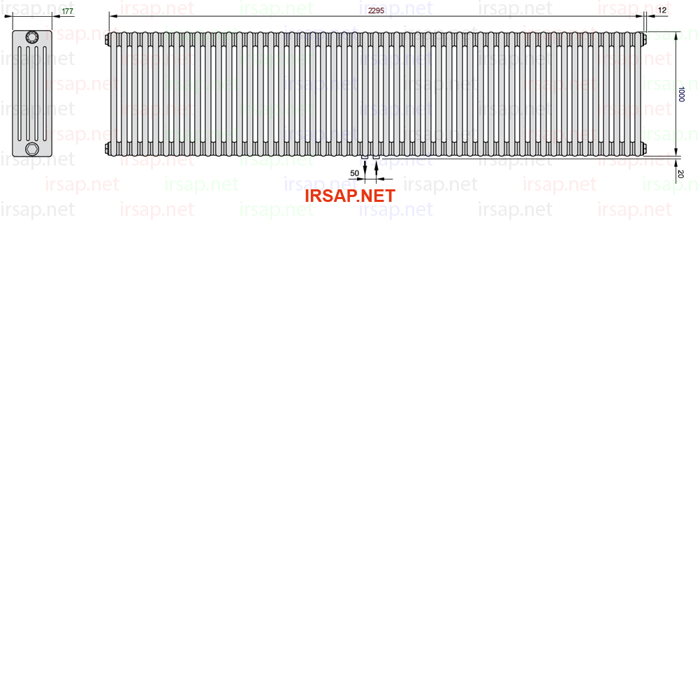 Радиатор IRSAP Tesi 51000/51 T50 CL 01